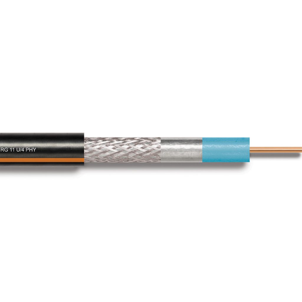 RG 11 U/4 PHY-PVC (Cu/Al)