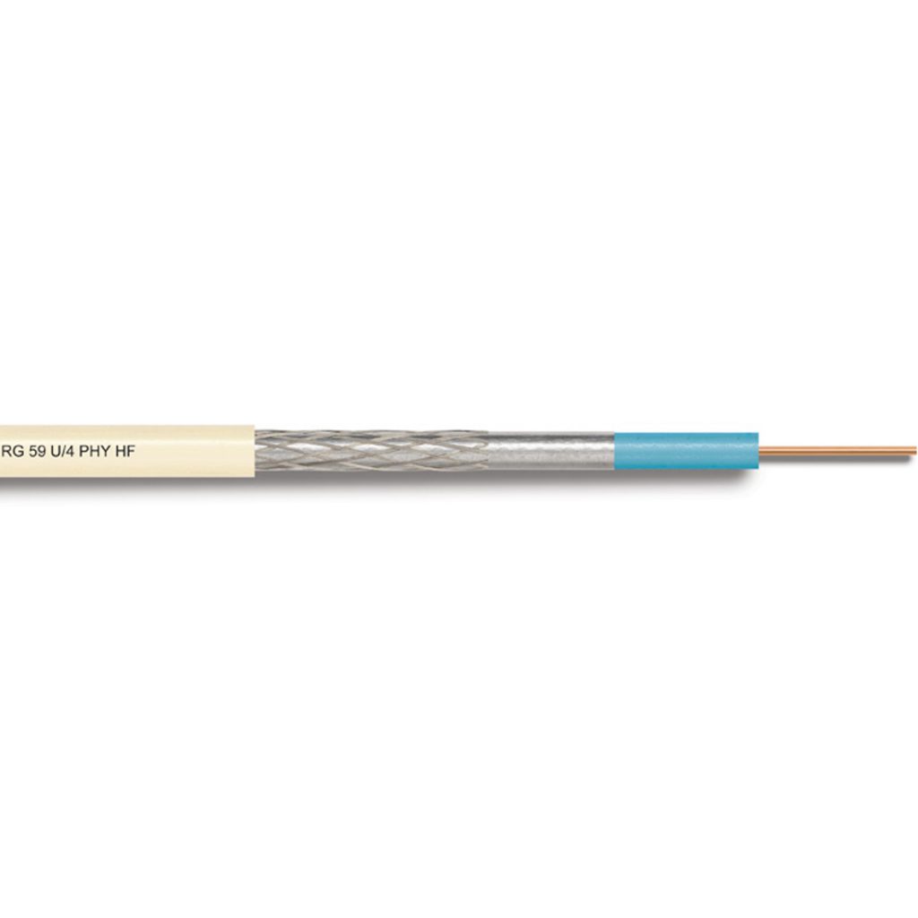 RG 59 U/4 PHY-HF (Cu/Al)