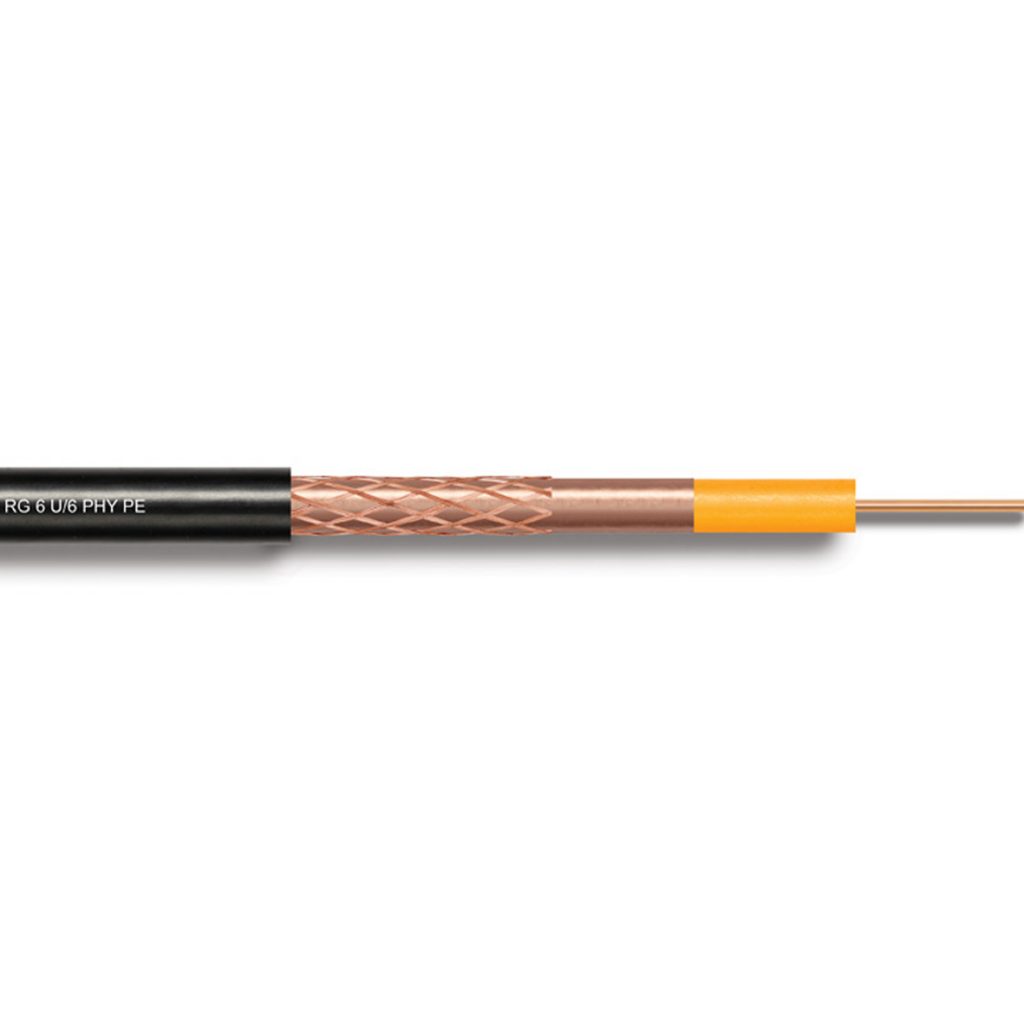 RG 6 U/6 PHY-PE (Cu/Cu)